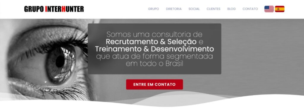 Novo site, uma visão completa do Grupo Interhunter
